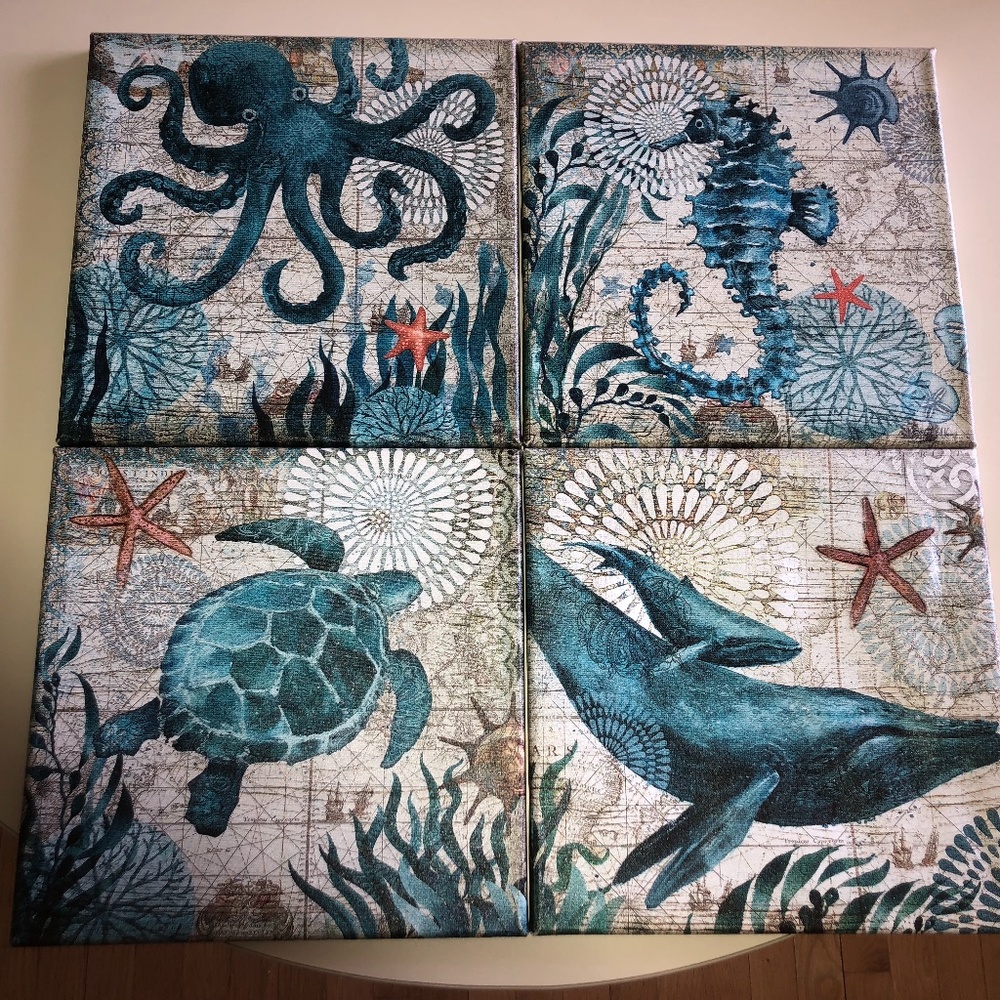 Ocean Themed Canvas